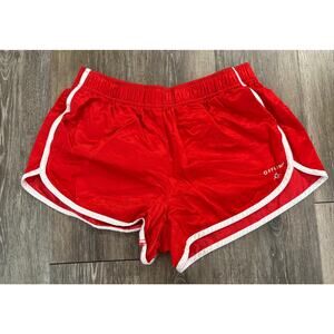 OFFLINE by Aerie Red Running Shorts Athletic Track Shorts Small